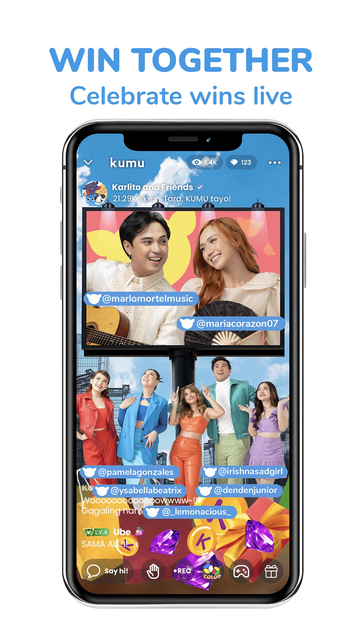 Kumu Livestream Community screenshot